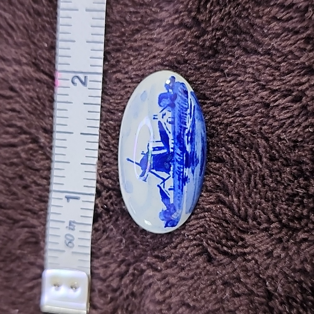 Delft Windmill Pin